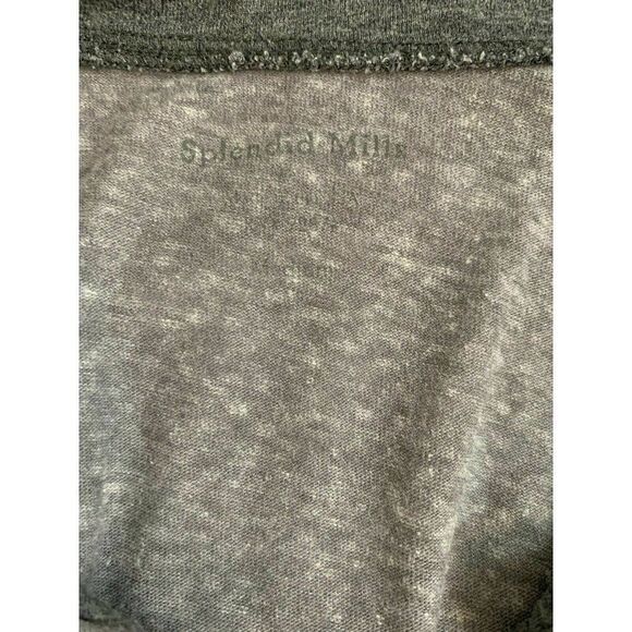 Splendid Mills Womens Solid Gray Long Sleeve Top T Shirt Medium - Picture 6 of 7